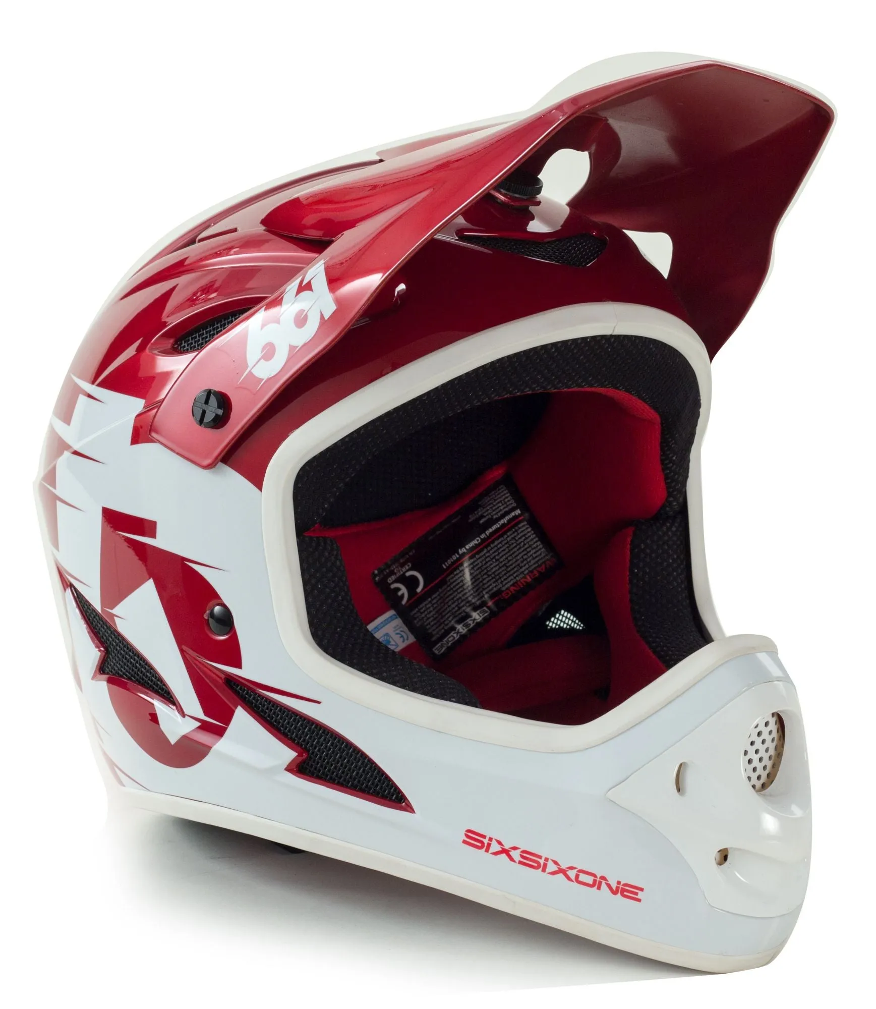 661 Comp Full Face Helmet - Red