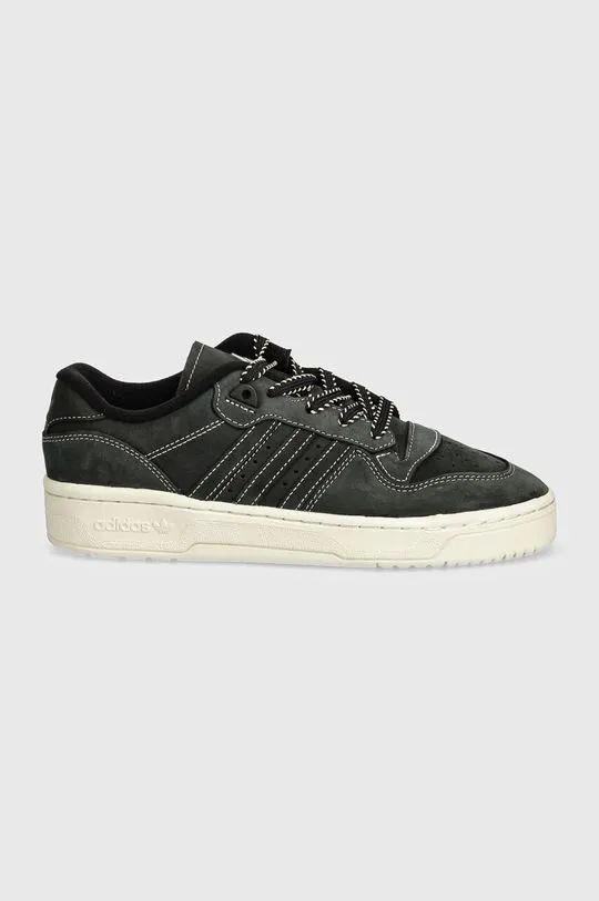 adidas Originals suede sneakers Rivalry Low black color IF4657