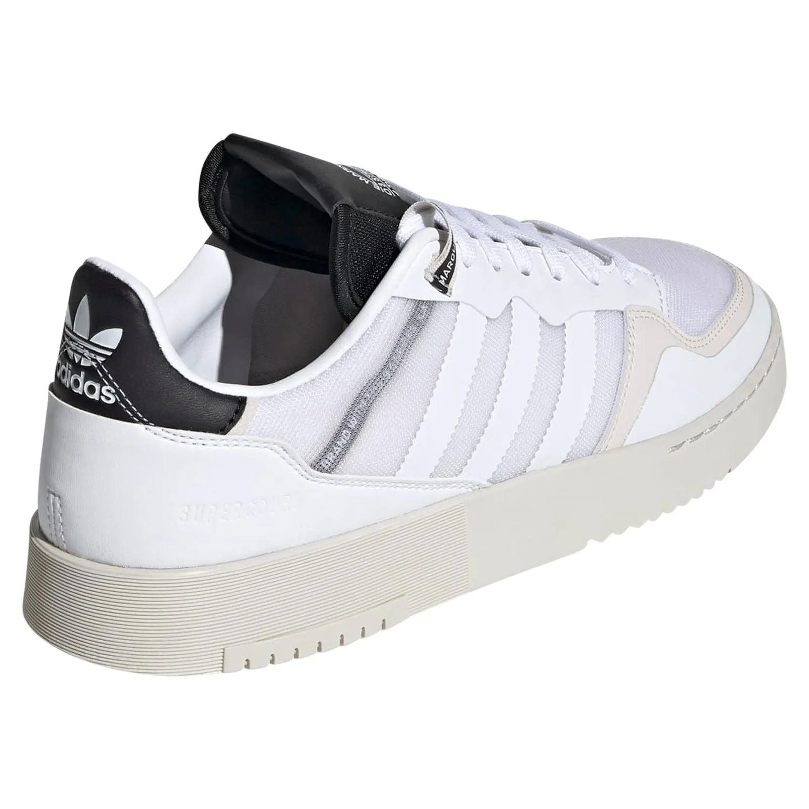 adidas Originals Unisex Supercourt Shoes - Cloud White / Core Black