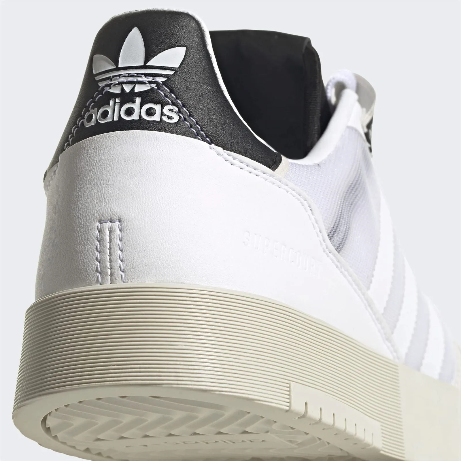 adidas Originals Unisex Supercourt Shoes - Cloud White / Core Black