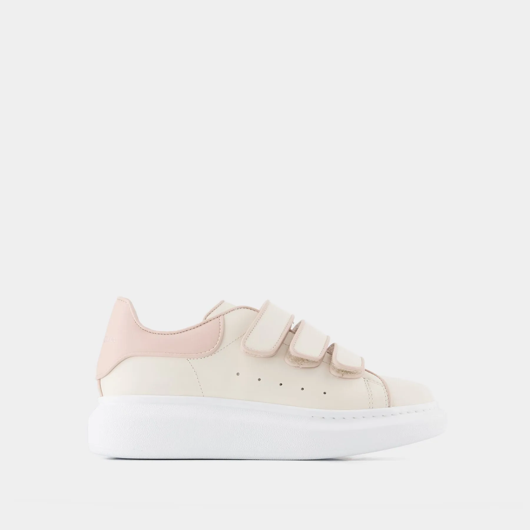 Alexander McQueen  Oversized Sneakers - Alexander Mcqueen - Cream - Leather