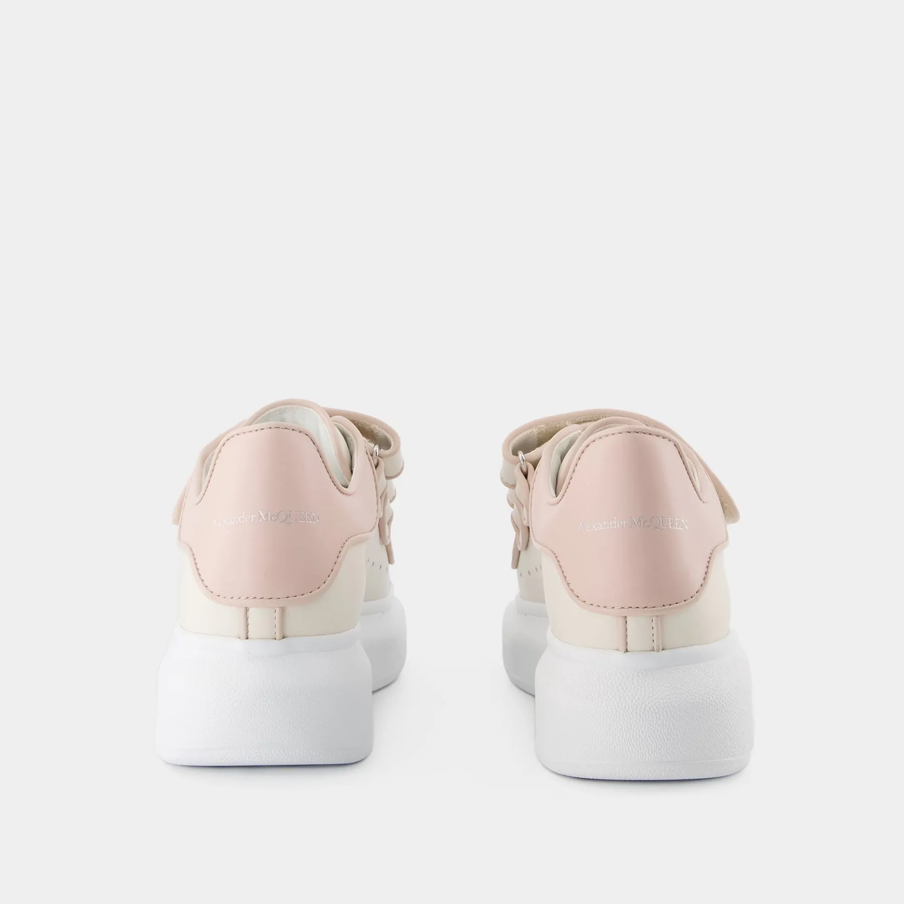 Alexander McQueen  Oversized Sneakers - Alexander Mcqueen - Cream - Leather