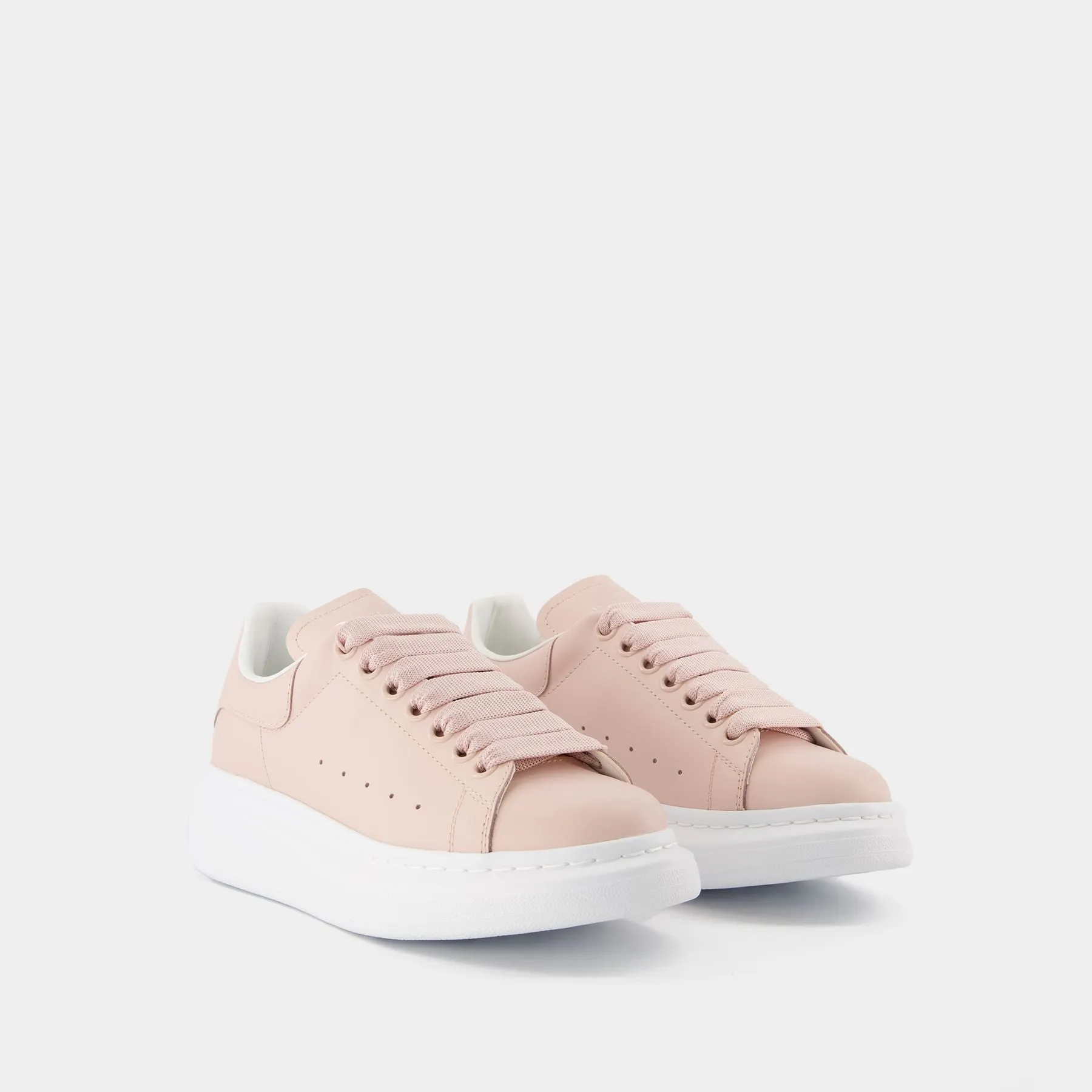 Alexander McQueen  Oversized Sneakers - Alexander Mcqueen - Pink - Leather