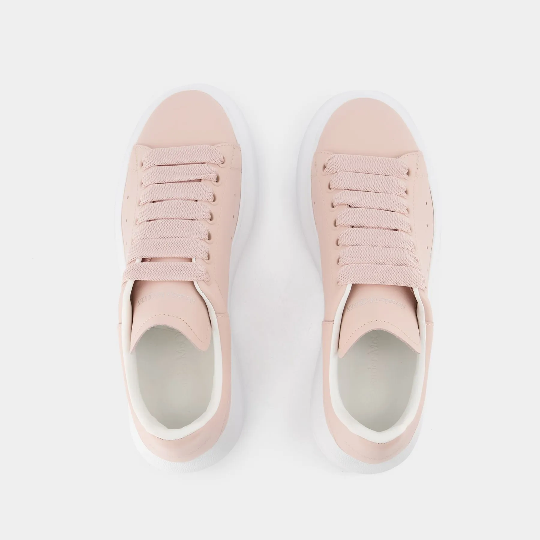 Alexander McQueen  Oversized Sneakers - Alexander Mcqueen - Pink - Leather