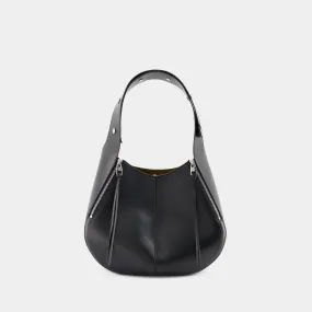 Alexander McQueen  The Skull Hobo Bag - Alexander McQueen - Leather - Black