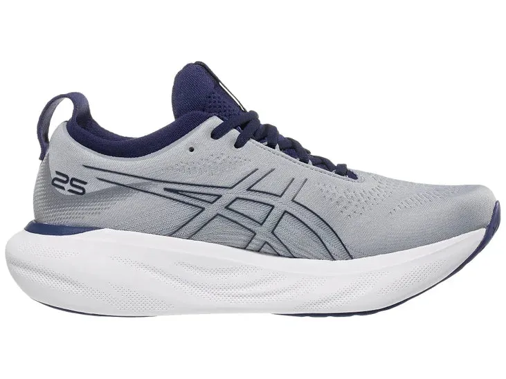 Asics | Gel-Nimbus 25 | Men's | Sheet Rock/Indigo Blue