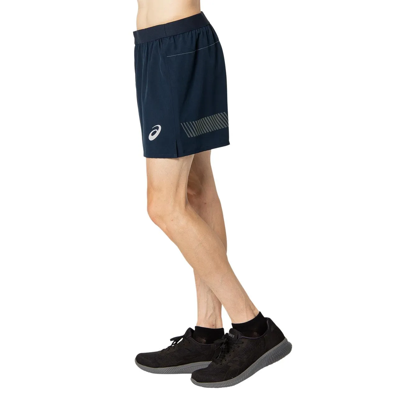 Asics Men's Visibility Shorts French Blue | Buy Asics Men's Visibility Shorts French Blue here | Outnorth