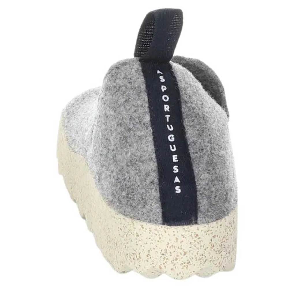 Asportuguesas City Tweed Slipper Concrete (Men's)