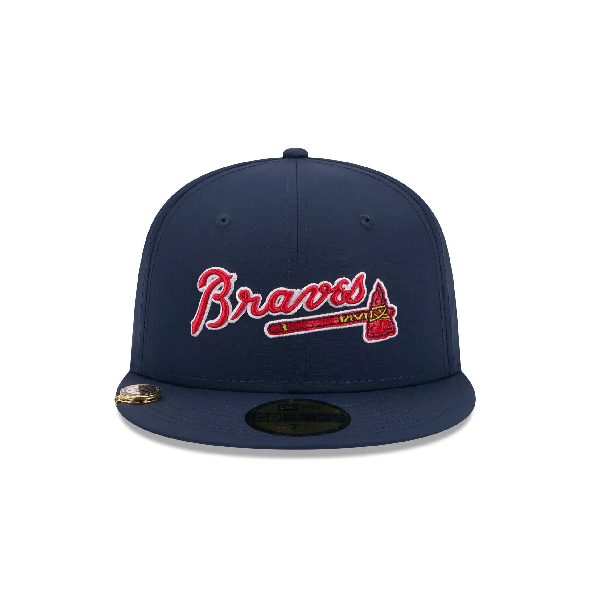 Atlanta Braves Fairway Wordmark 59FIFTY Fitted Hat