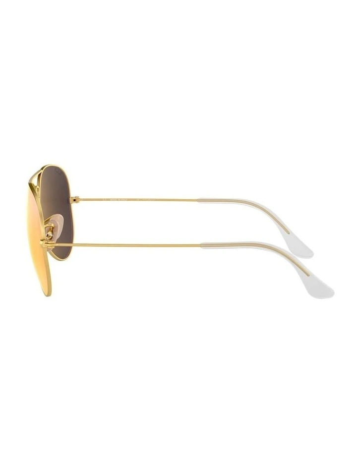 Aviator Gold RB3025 Polarised Sunglasses