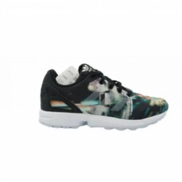 [b24718] adidas x starwars zx flux kids running sneakers millenium falcon