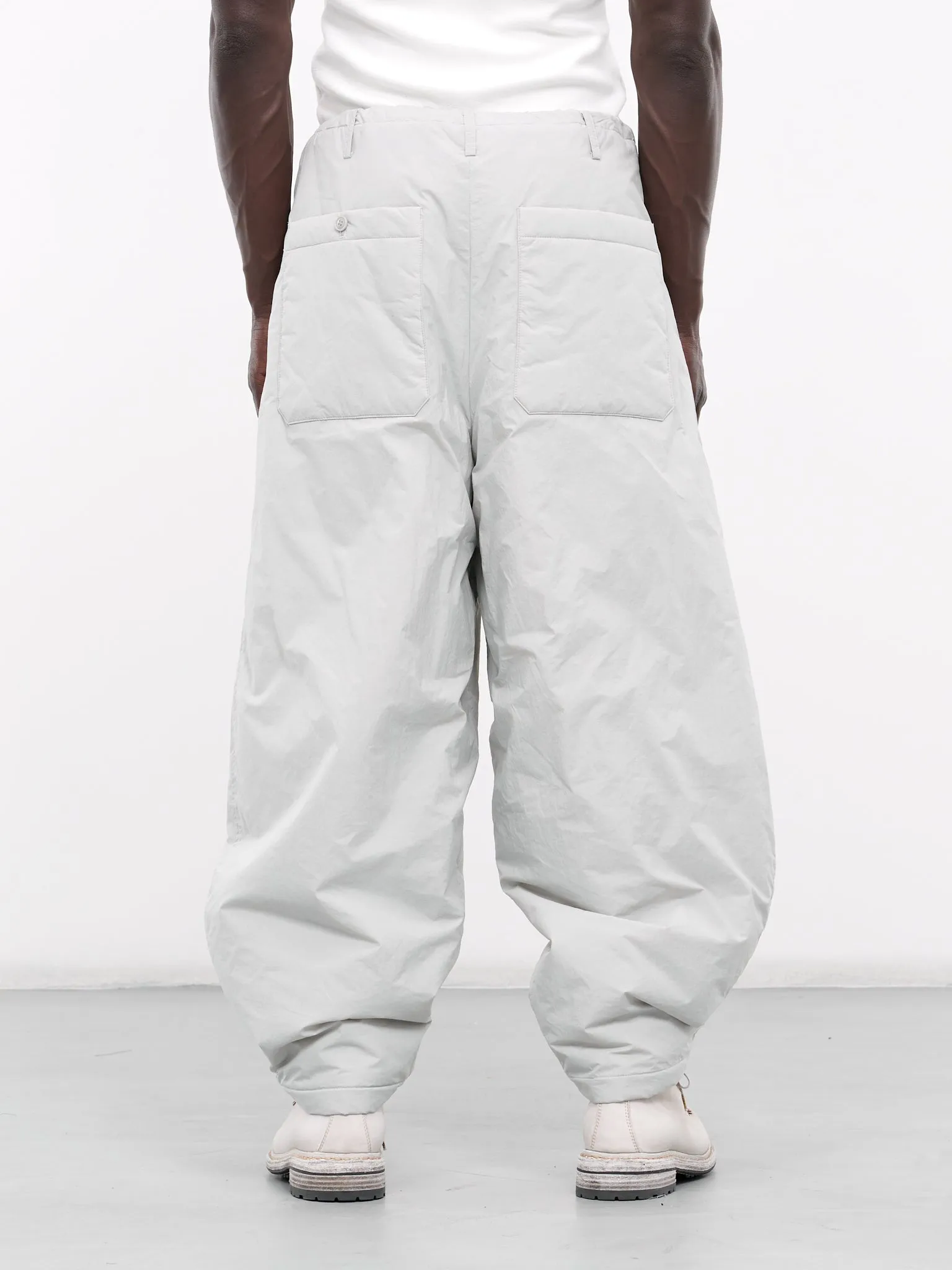 Baggy Drawstring Trousers (08PT-N-LIGHT-GREY)