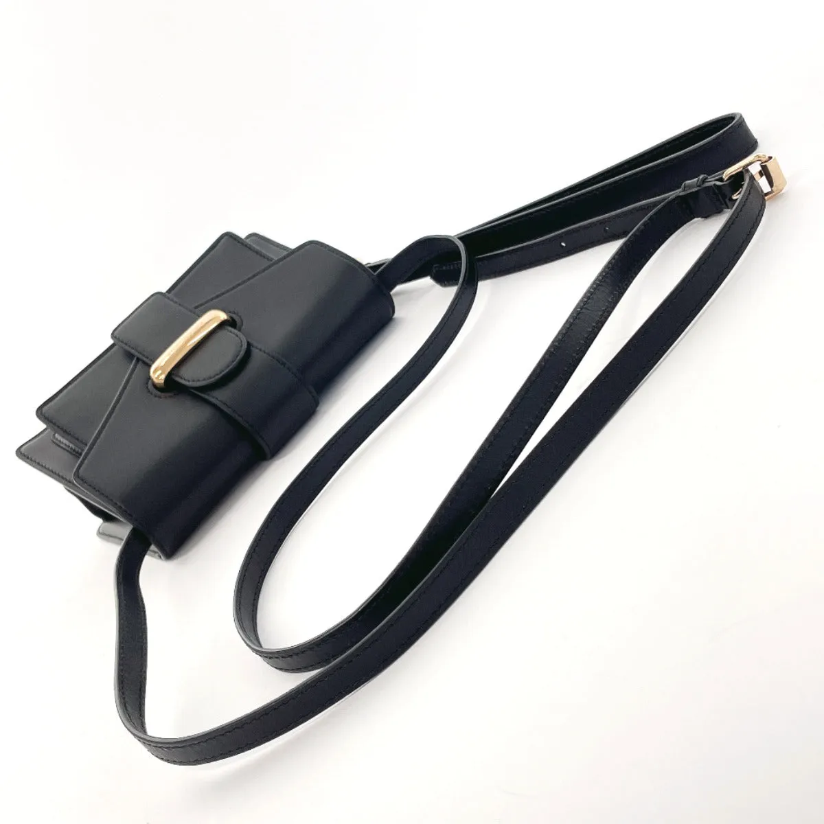 BALENCIAGA Shoulder Bag 491637 leather black 3WAY Women