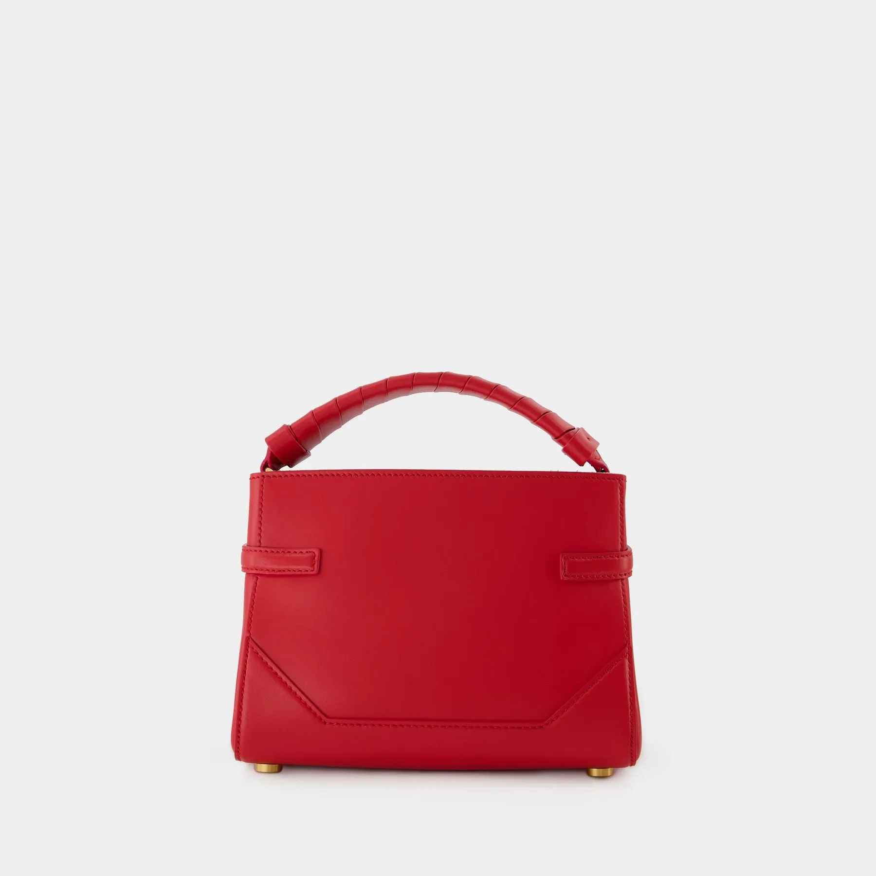 Balmain  Bbuzz 22 Hobo Bag - Balmain - Red - Leather