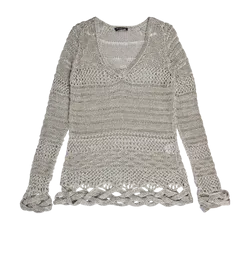 Balmain Crochet Jumper