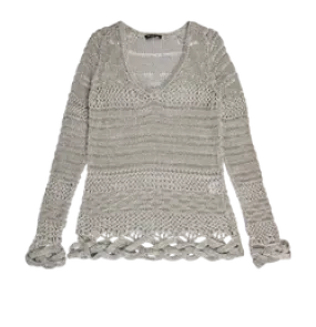 Balmain Crochet Jumper