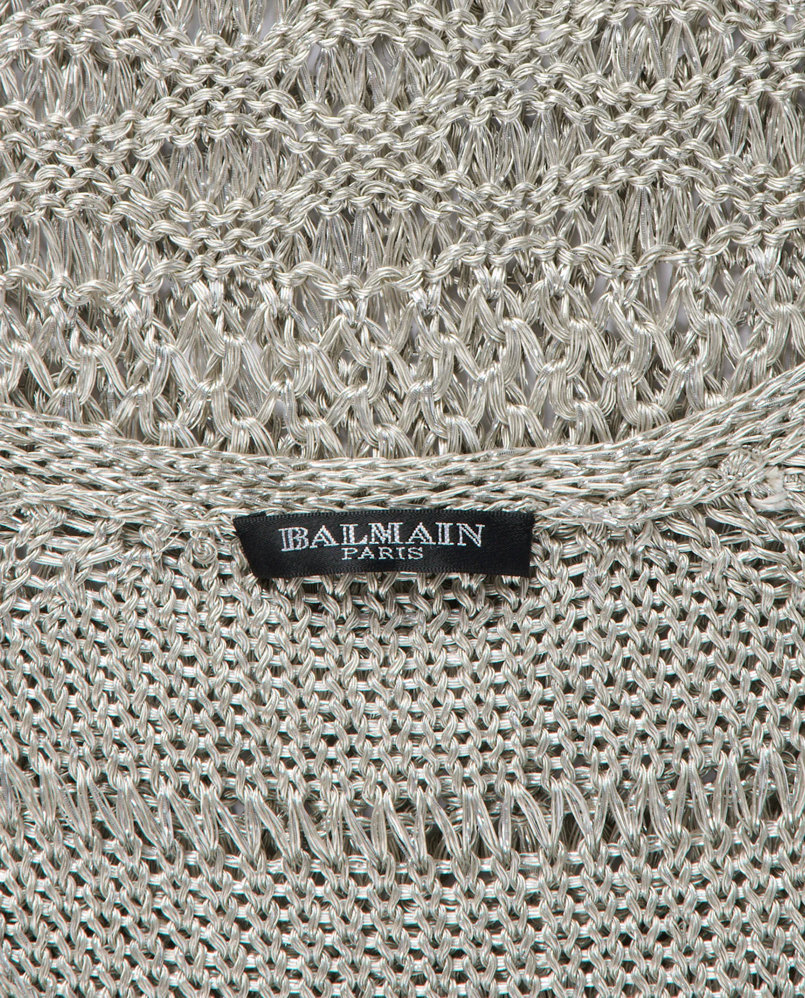 Balmain Crochet Jumper