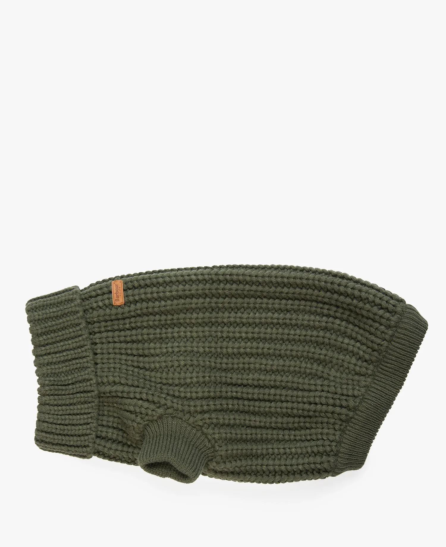 Barbour Saltburn Dog Jumper Olive