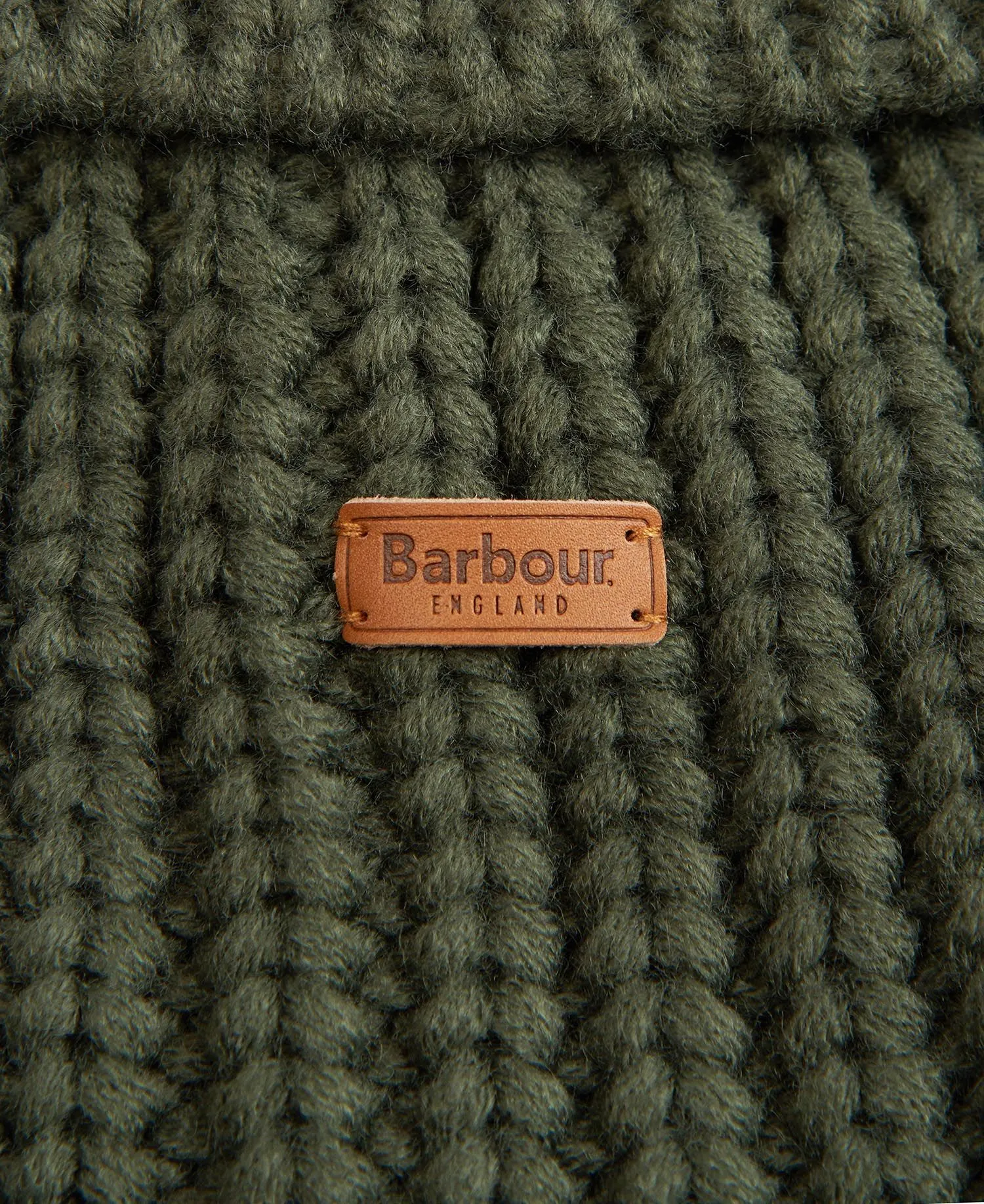 Barbour Saltburn Dog Jumper Olive