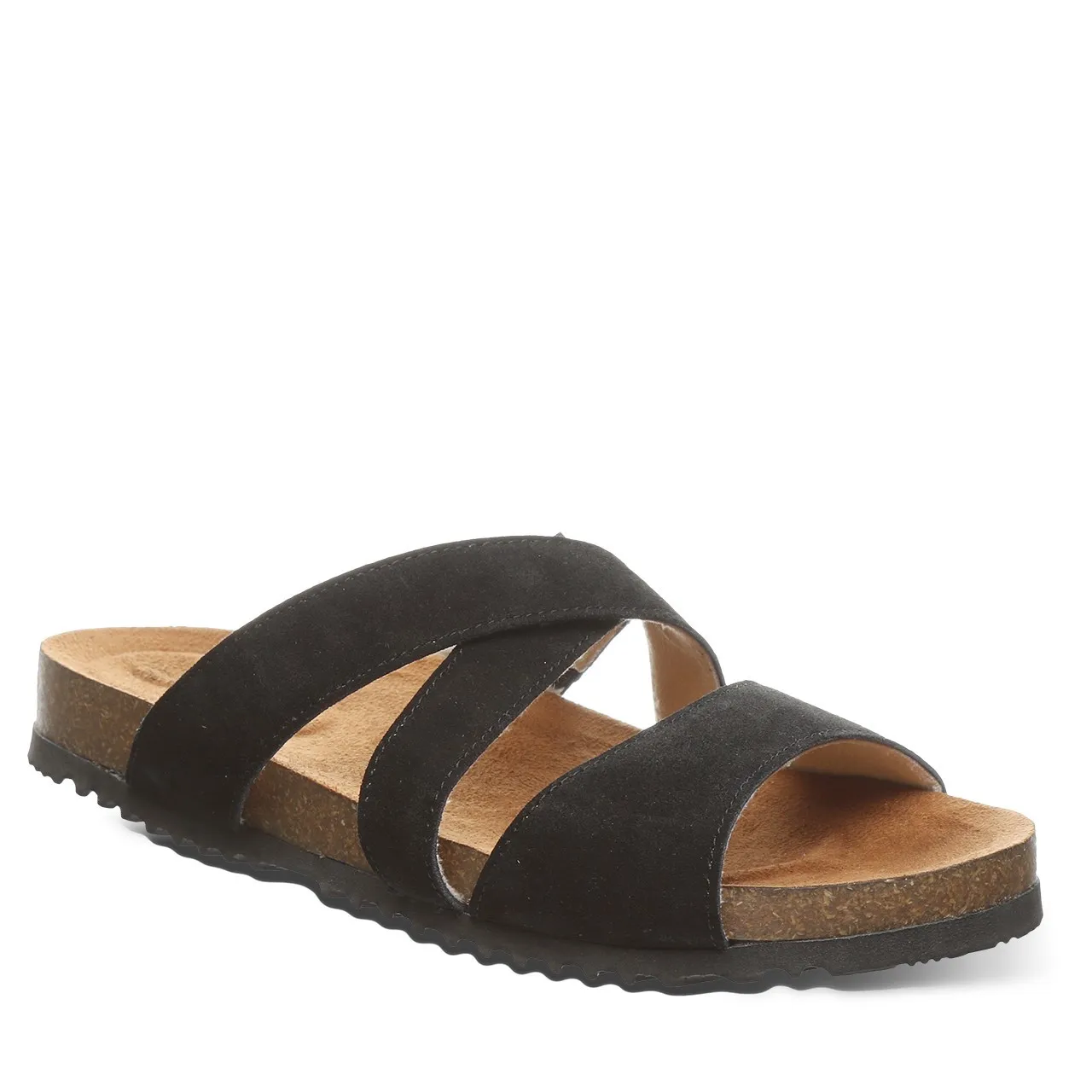 Bearpaw Bonnie Women's Suede Cork Slide Sandals - 2905W