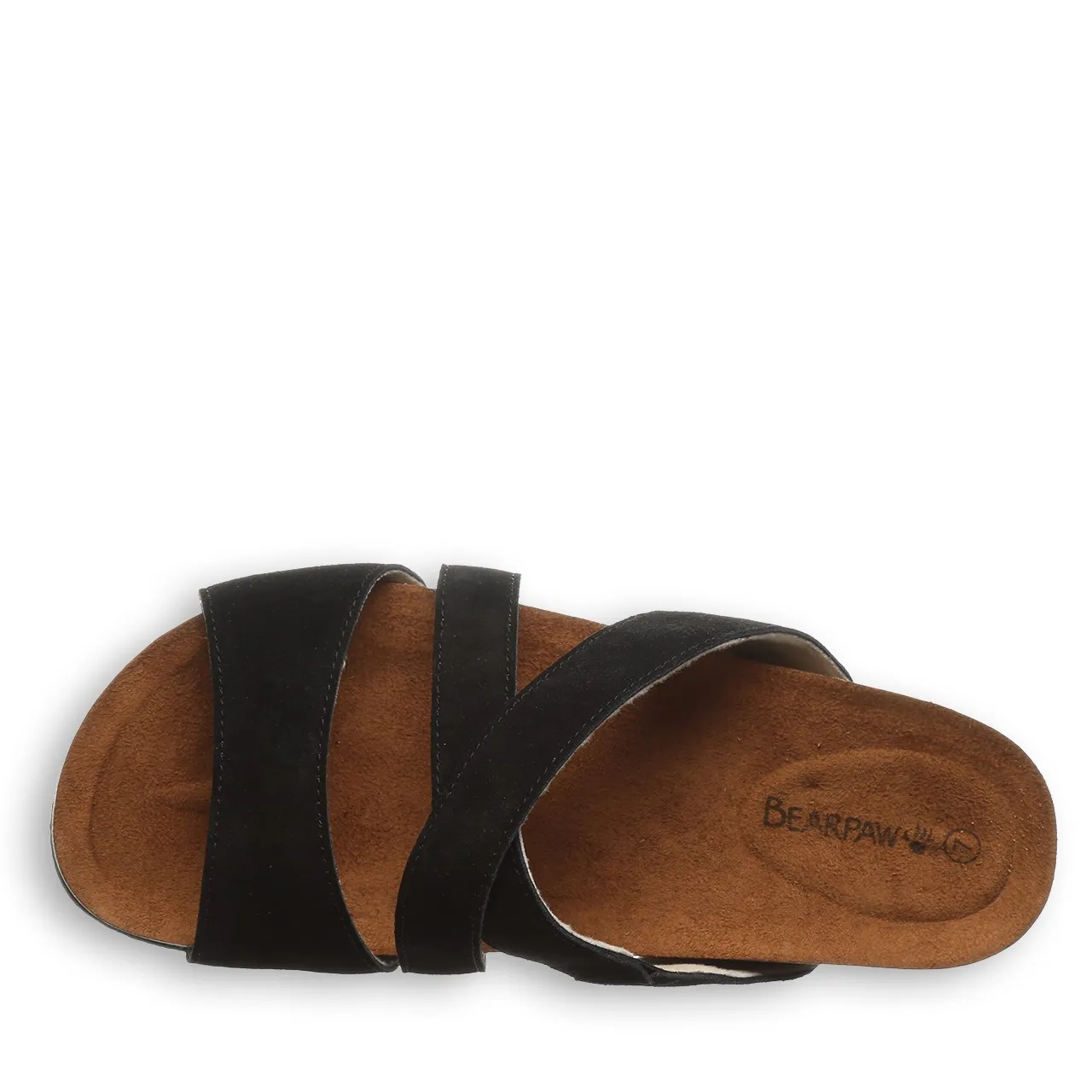 Bearpaw Bonnie Women's Suede Cork Slide Sandals - 2905W