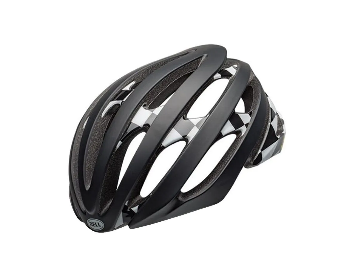 Bell Stratus MIPS Road Helmet - Matt Gloss Black-White - 2020