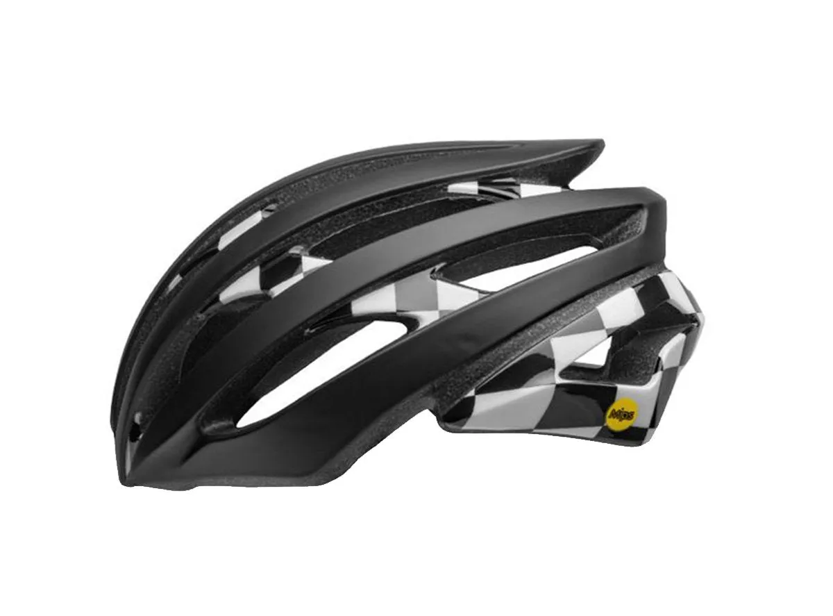 Bell Stratus MIPS Road Helmet - Matt Gloss Black-White - 2020