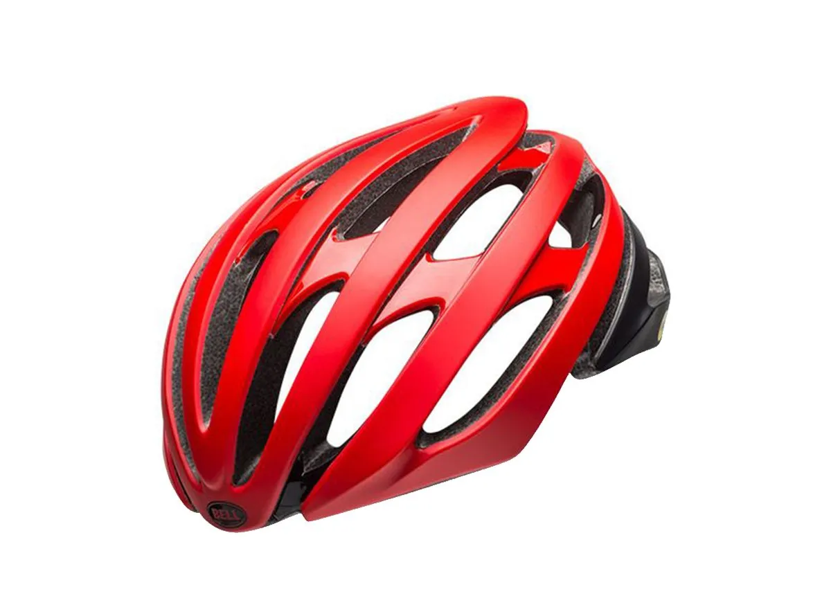 Bell Stratus MIPS Road Helmet - Matt Gloss Red-Black - 2020