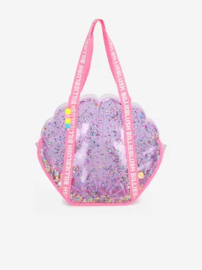 Billieblush Girls Shell Shoulder Bag in Purple (32cm)