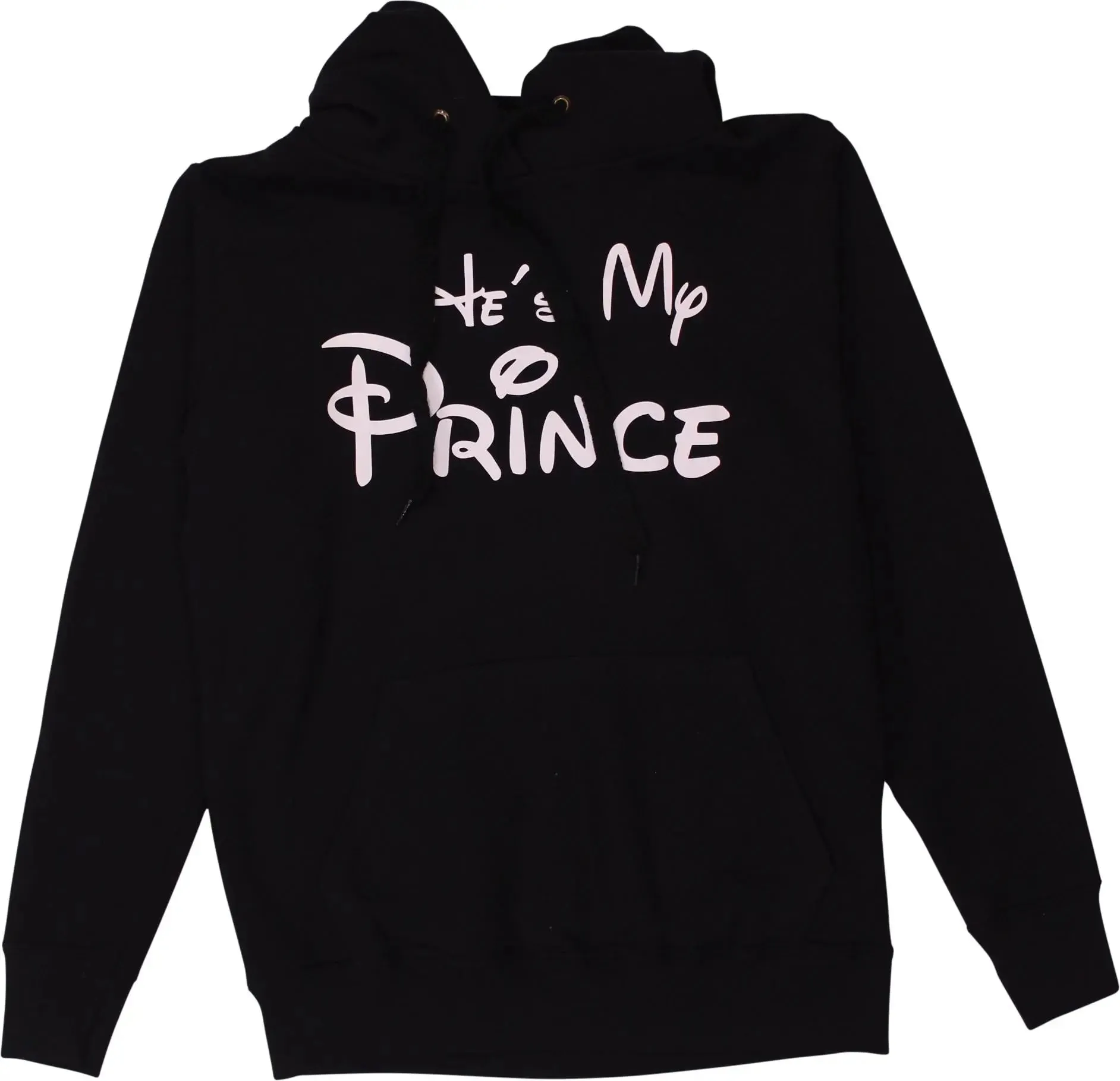 Black 'He's my Prince' Hoodie | ThriftTale