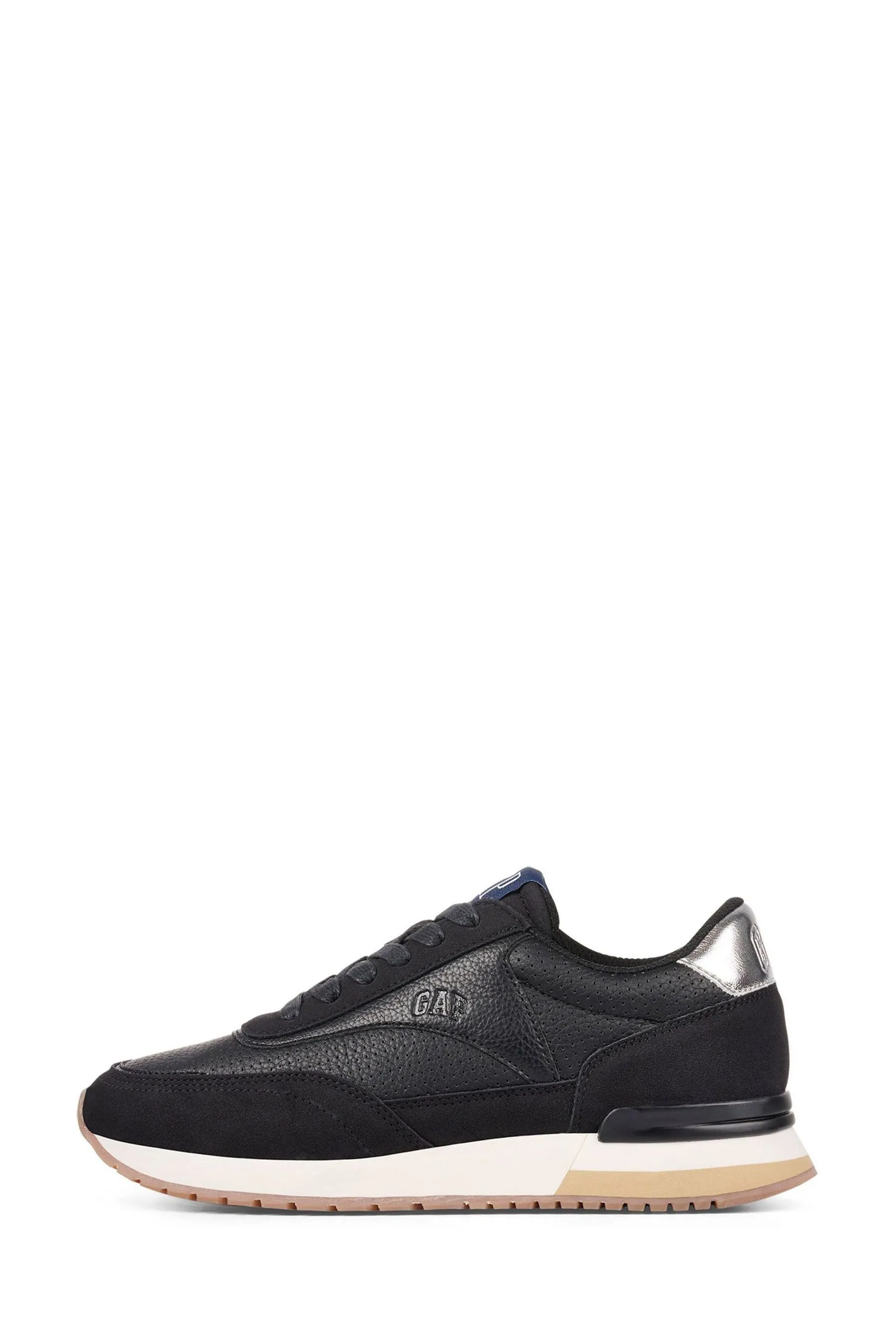 Black New York Low Top Trainers