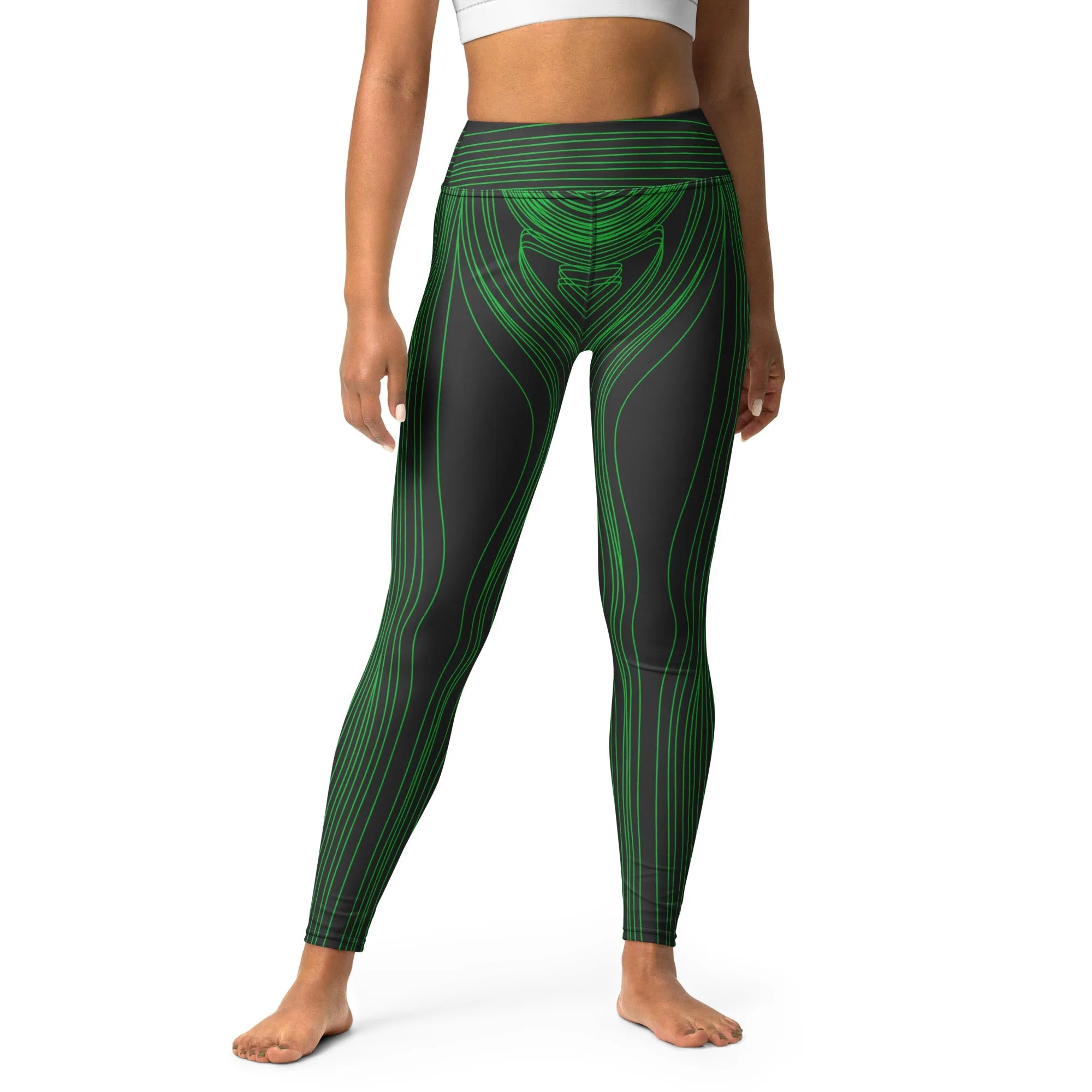 Body Outlines Yoga Leggings