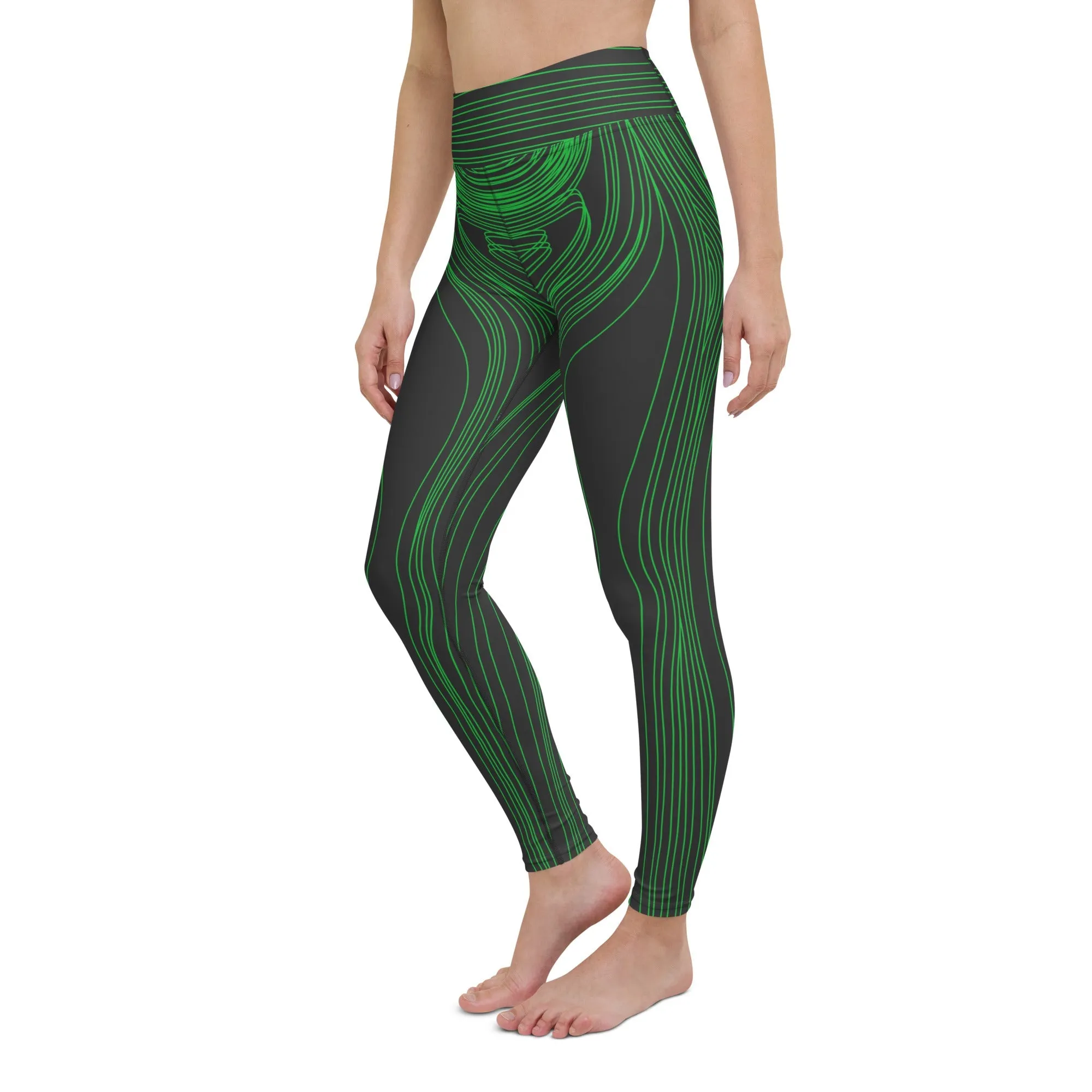 Body Outlines Yoga Leggings