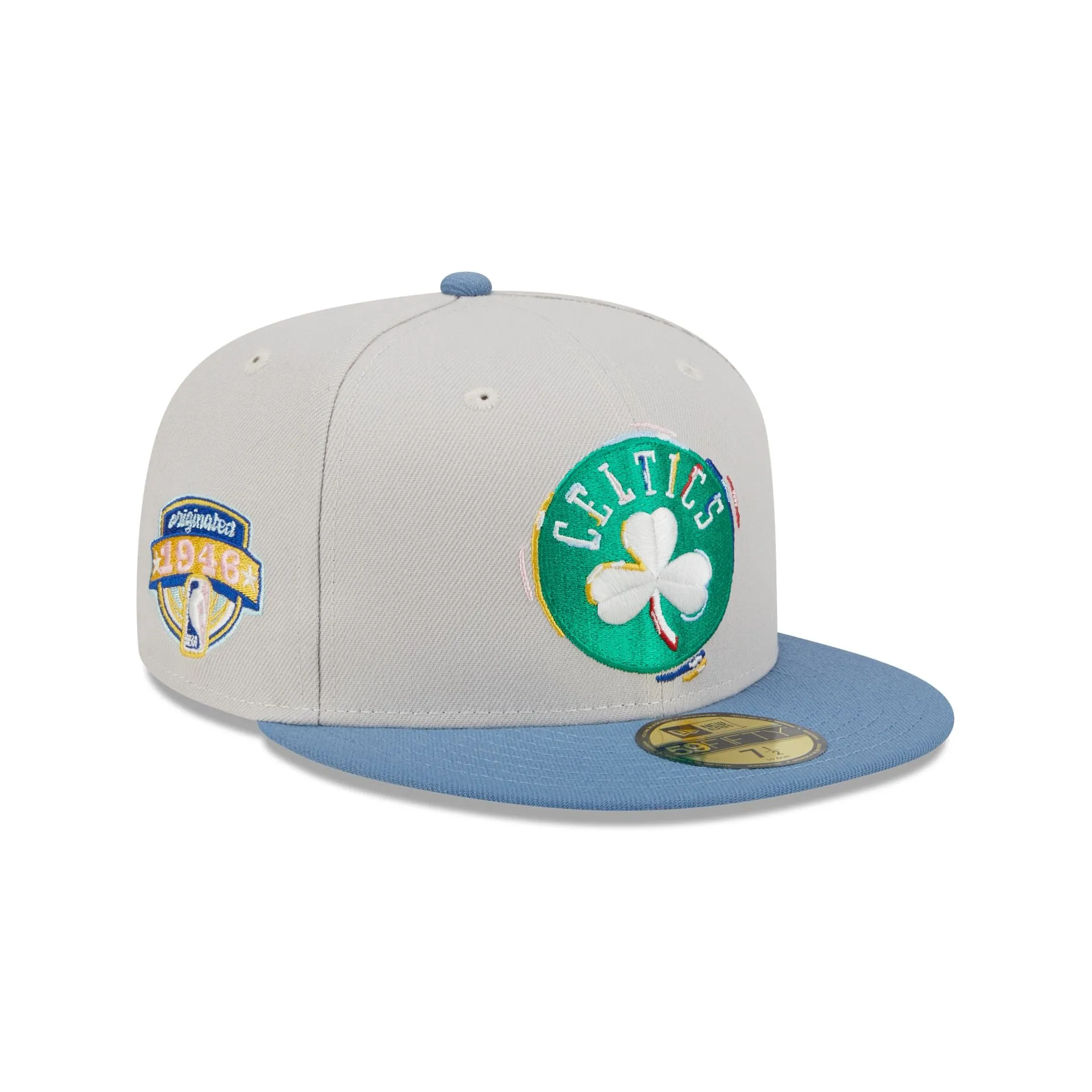 Boston Celtics Color Brush 59FIFTY Fitted Hat