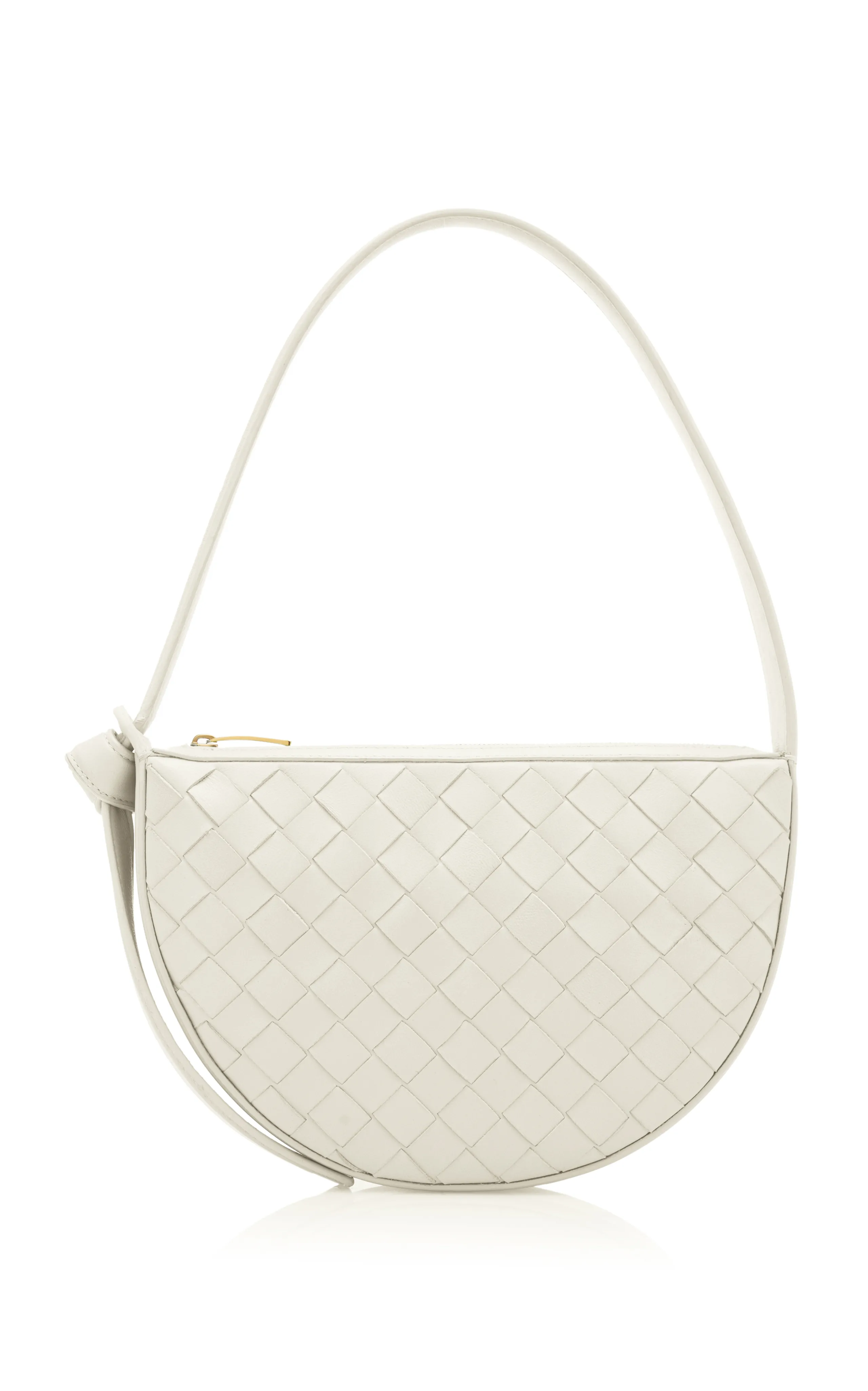 Bottega Veneta Mini Knotted Intrecciato Leather Shoulder Bag