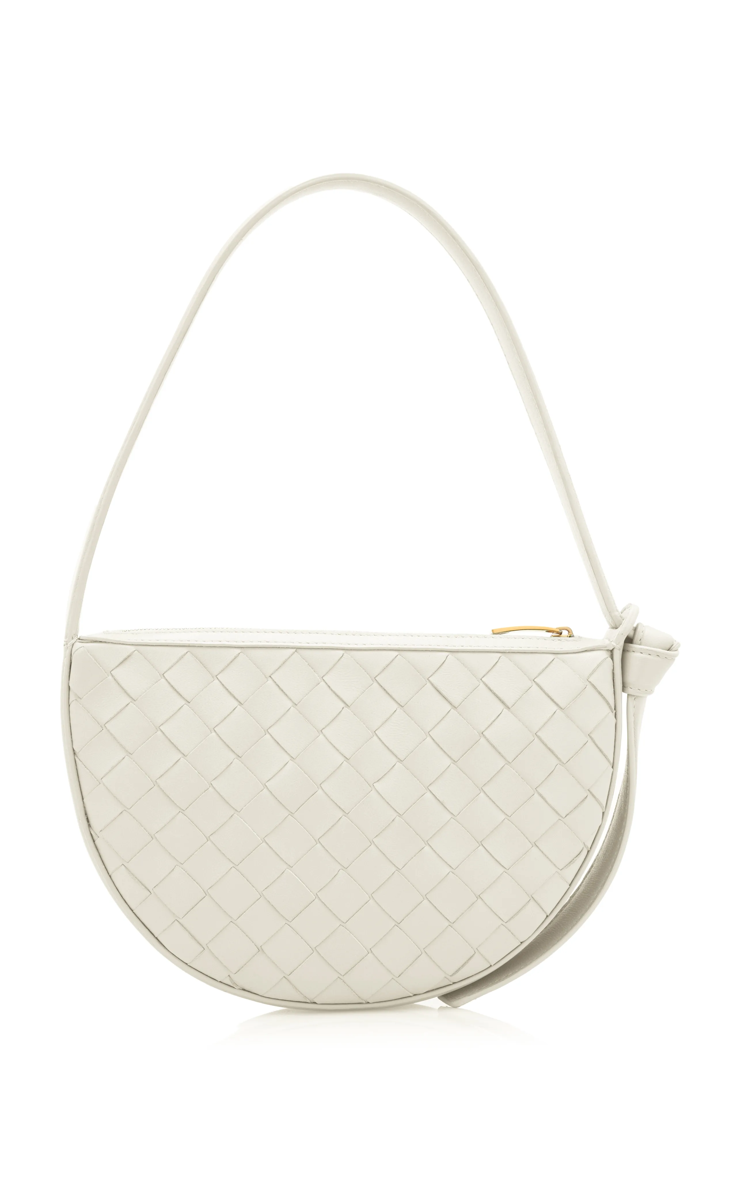 Bottega Veneta Mini Knotted Intrecciato Leather Shoulder Bag