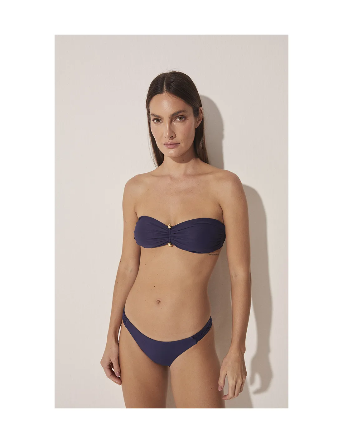 Bottom Bikini Media Veleiro Azul Marinho