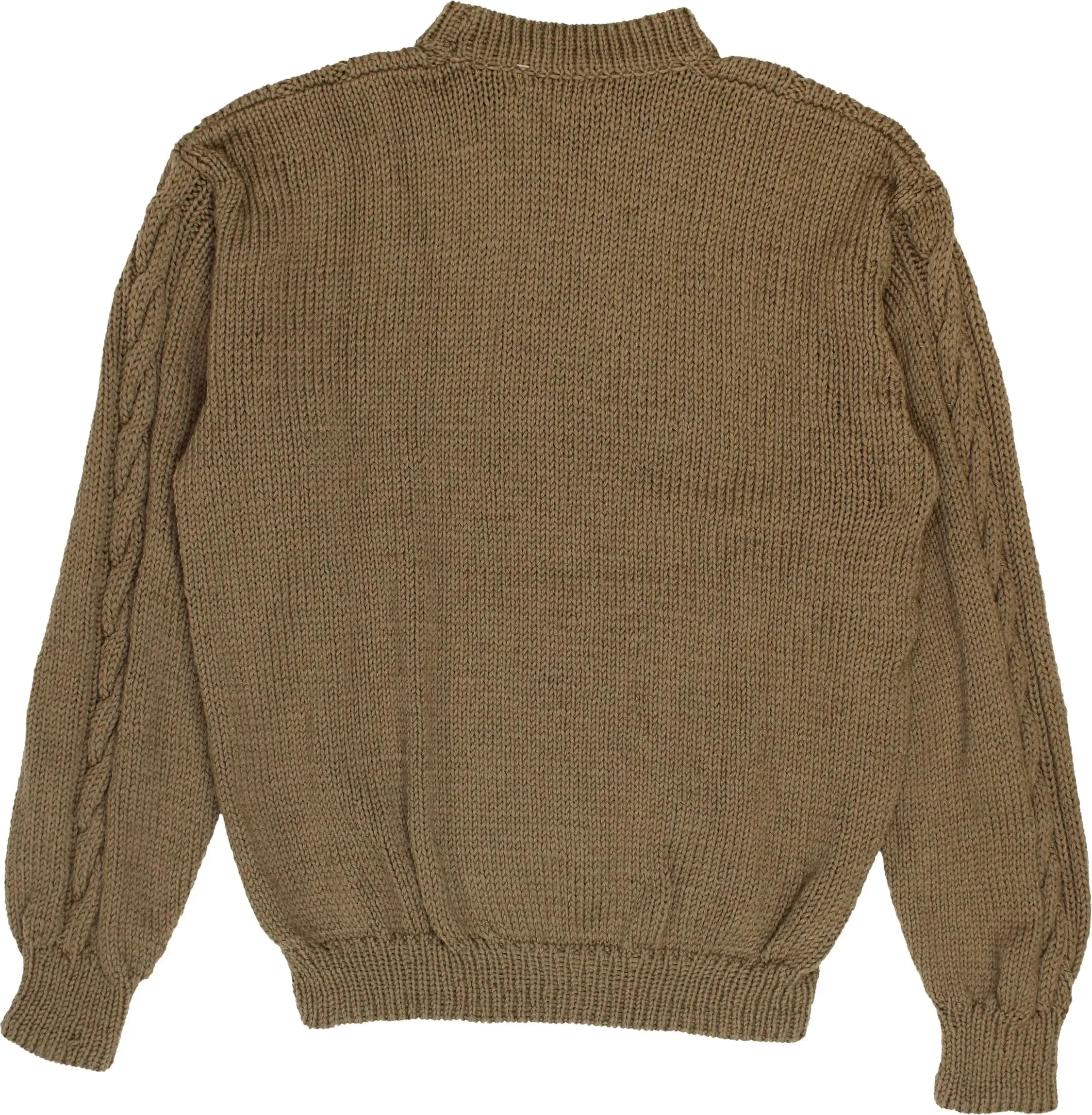 Brown Cable Jumper | ThriftTale