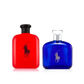 Bundle for Men: Polo Red by Ralph Lauren and Polo Blue by Ralph Lauren