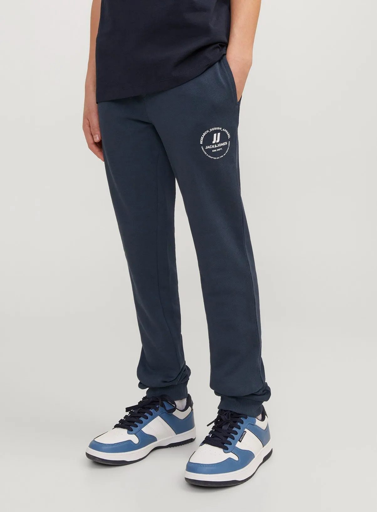 Buy JACK & JONES JUNIOR Navy Gordon Swift Sweat Pants Junior 12 years | Trousers and joggers | Tu