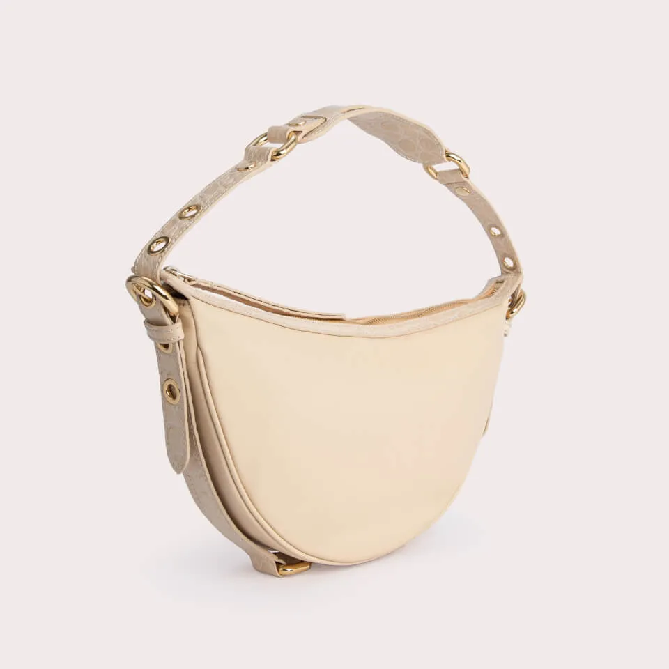 BY FAR Gib Buckle Detail Leather Bag | Coggles