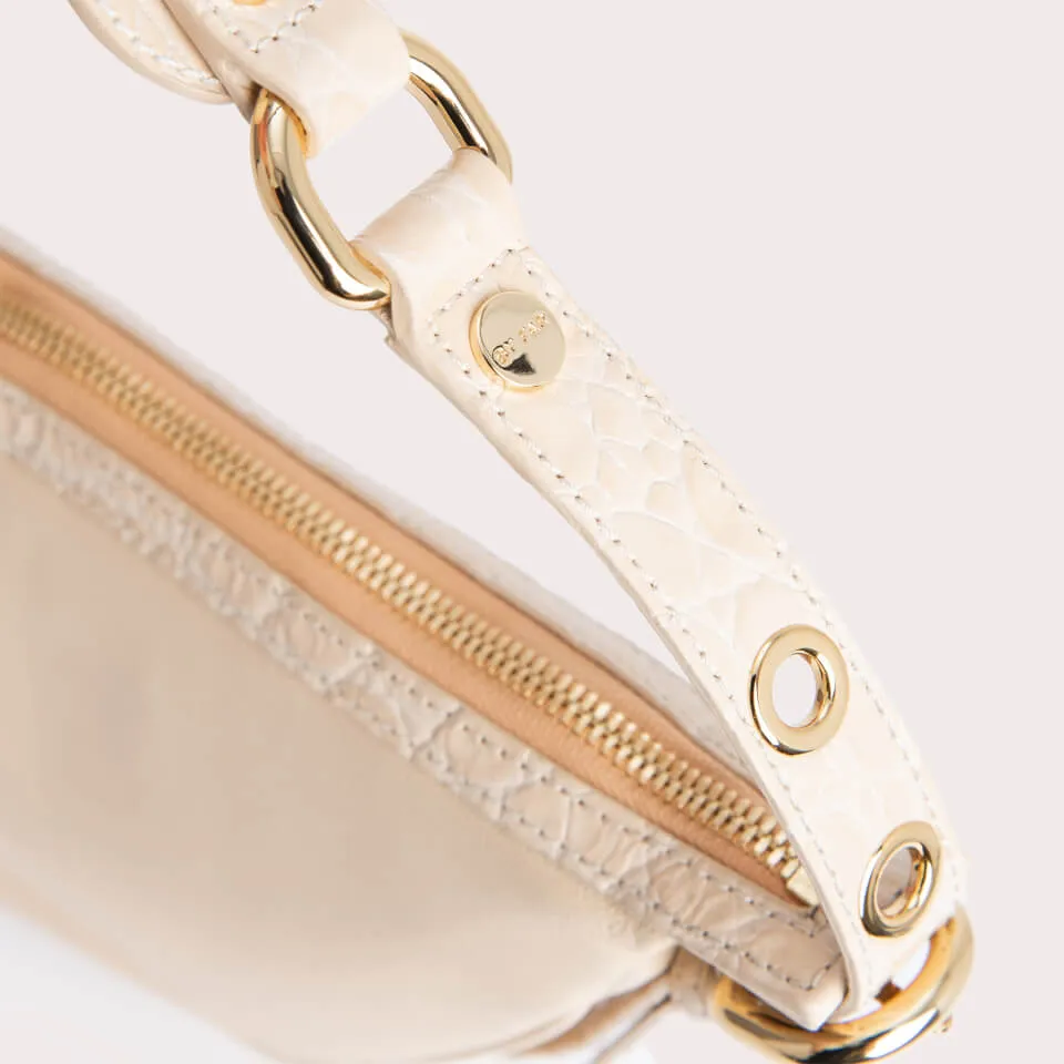 BY FAR Gib Buckle Detail Leather Bag | Coggles