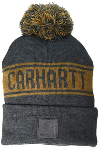 Carhartt 104487 Men's Knit pom Graphic Hat