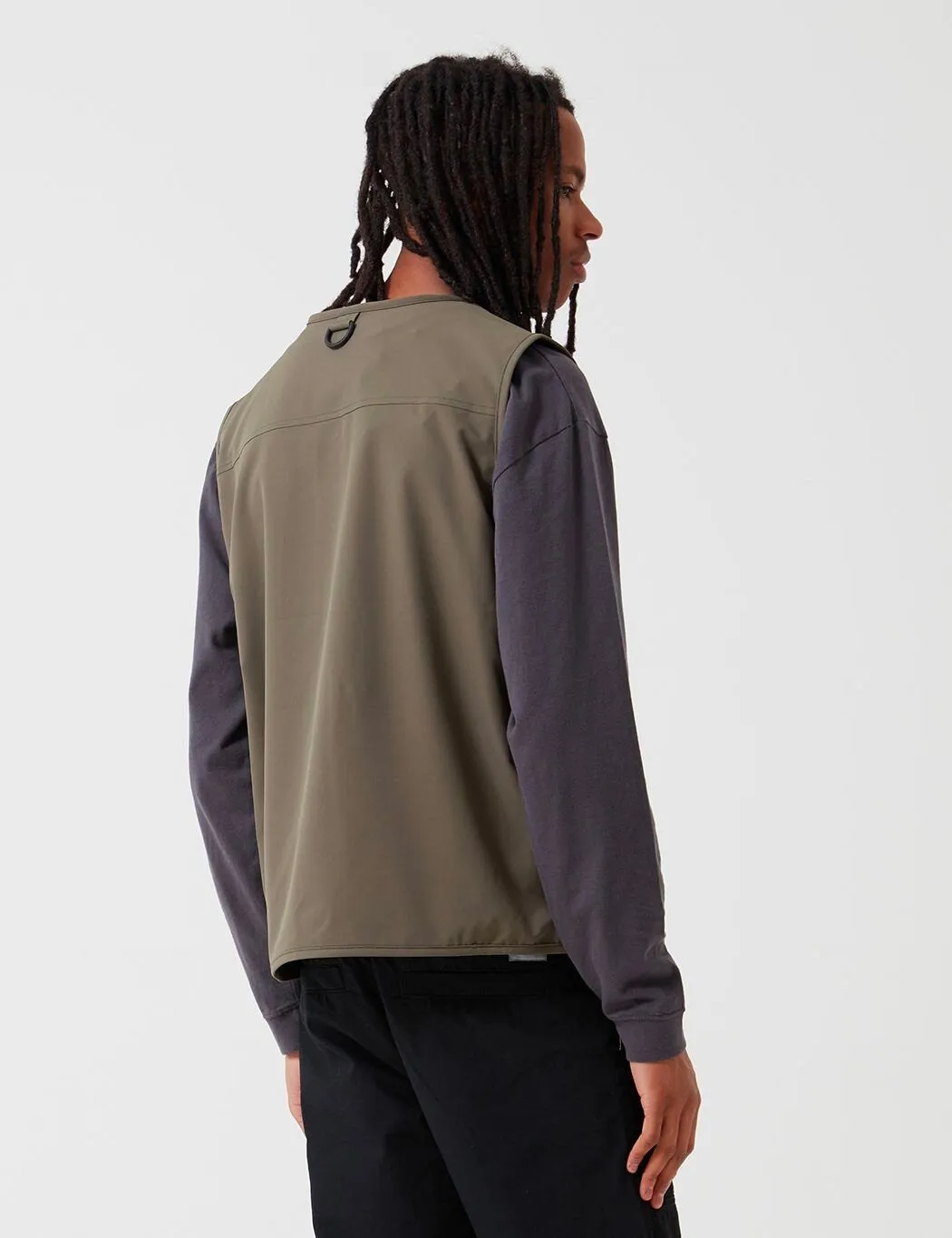 Carhartt-WIP Elmwood Vest (Stretch) - Moor Green