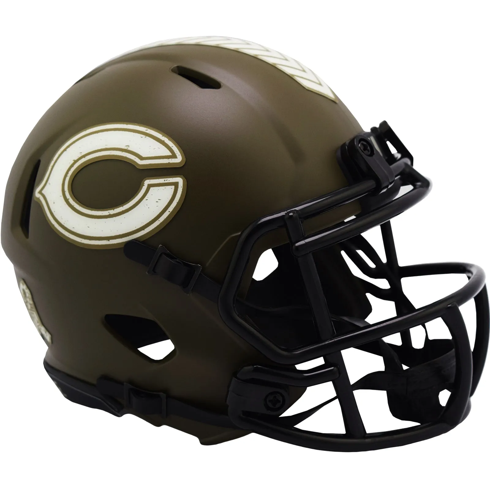 Chicago Bears Salute to Service Alternate Mini Speed Helmet