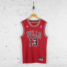 Chicago Bulls Noah Adidas Basketball Jersey Vest - Red - S