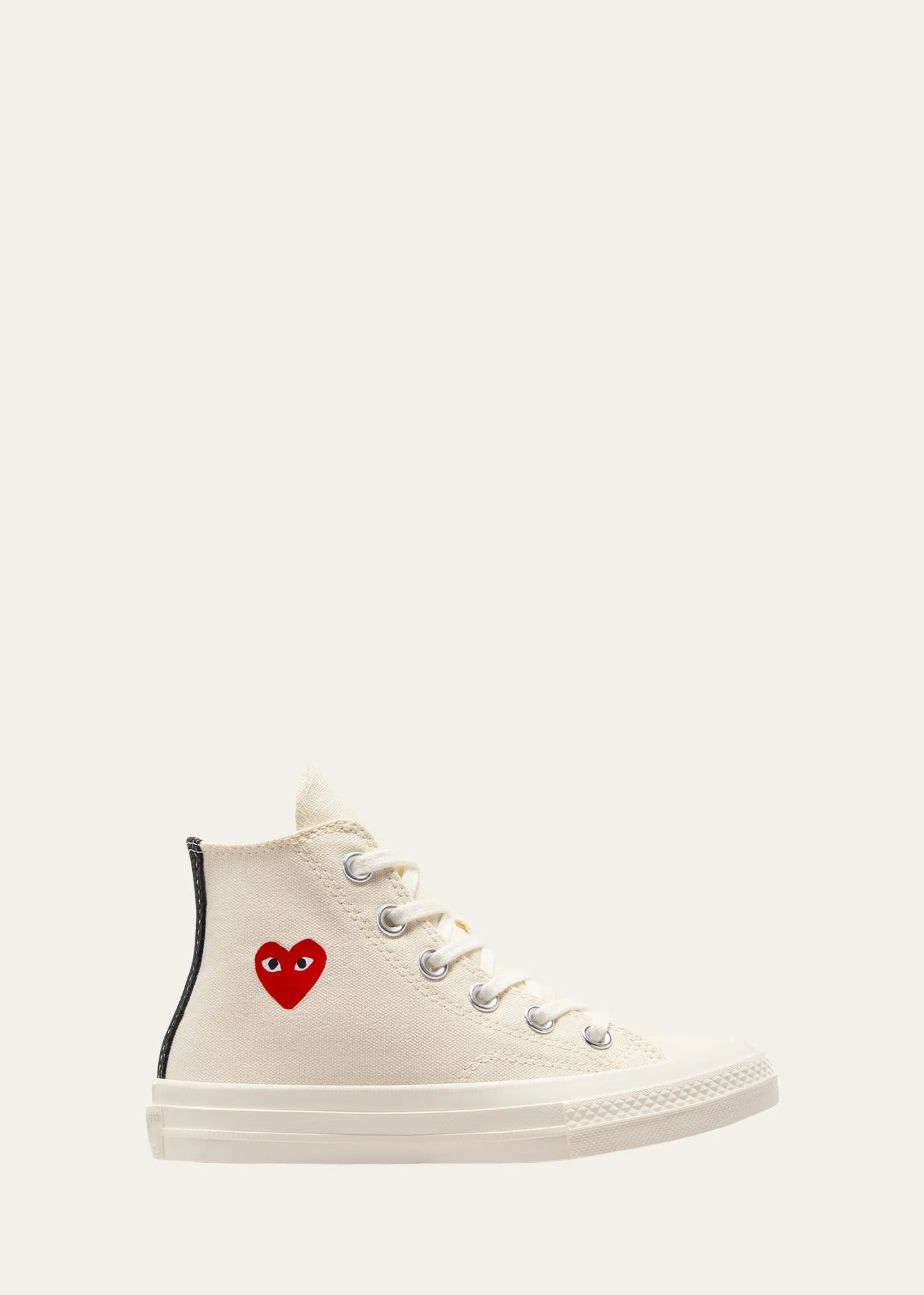 Comme des Garcons x PLAY High Top Sneakers W/ Red Heart, Toddlers/Kids