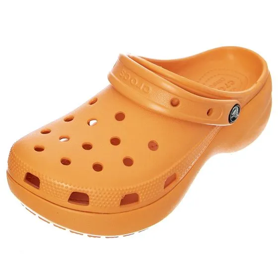 CROCS W' Classic Platform Clog W Papaya Sandals