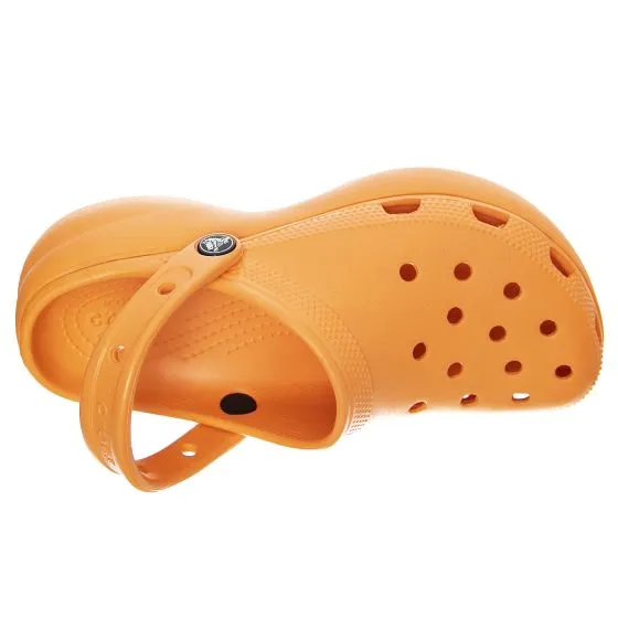 CROCS W' Classic Platform Clog W Papaya Sandals