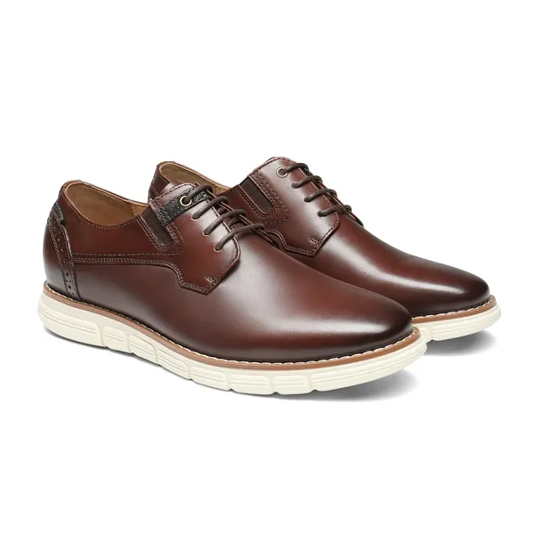 [CrossFlex NeatPolish-] Men's Casual Oxford Dress Sneakers